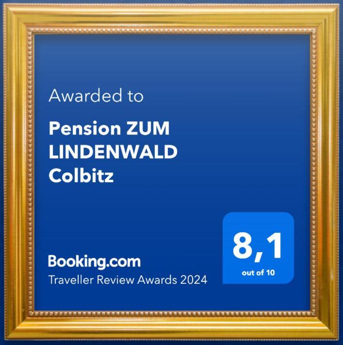 Pension Zum Lindenwald Colbitz Ngoại thất bức ảnh